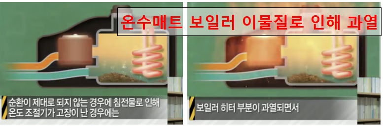 삼원 온수매트 고장나는 이유