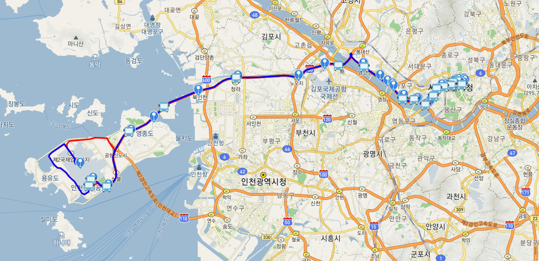 6015번 공항버스