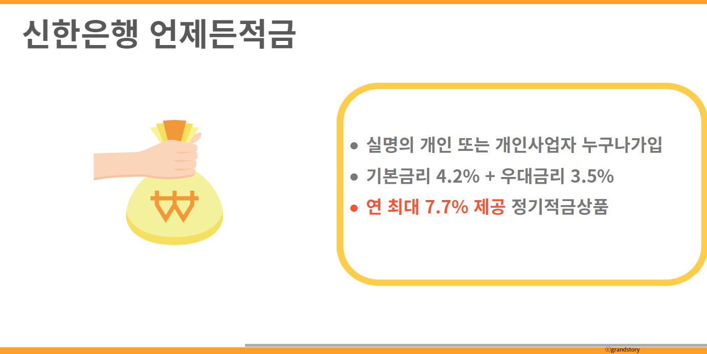 신한은행언제든적금