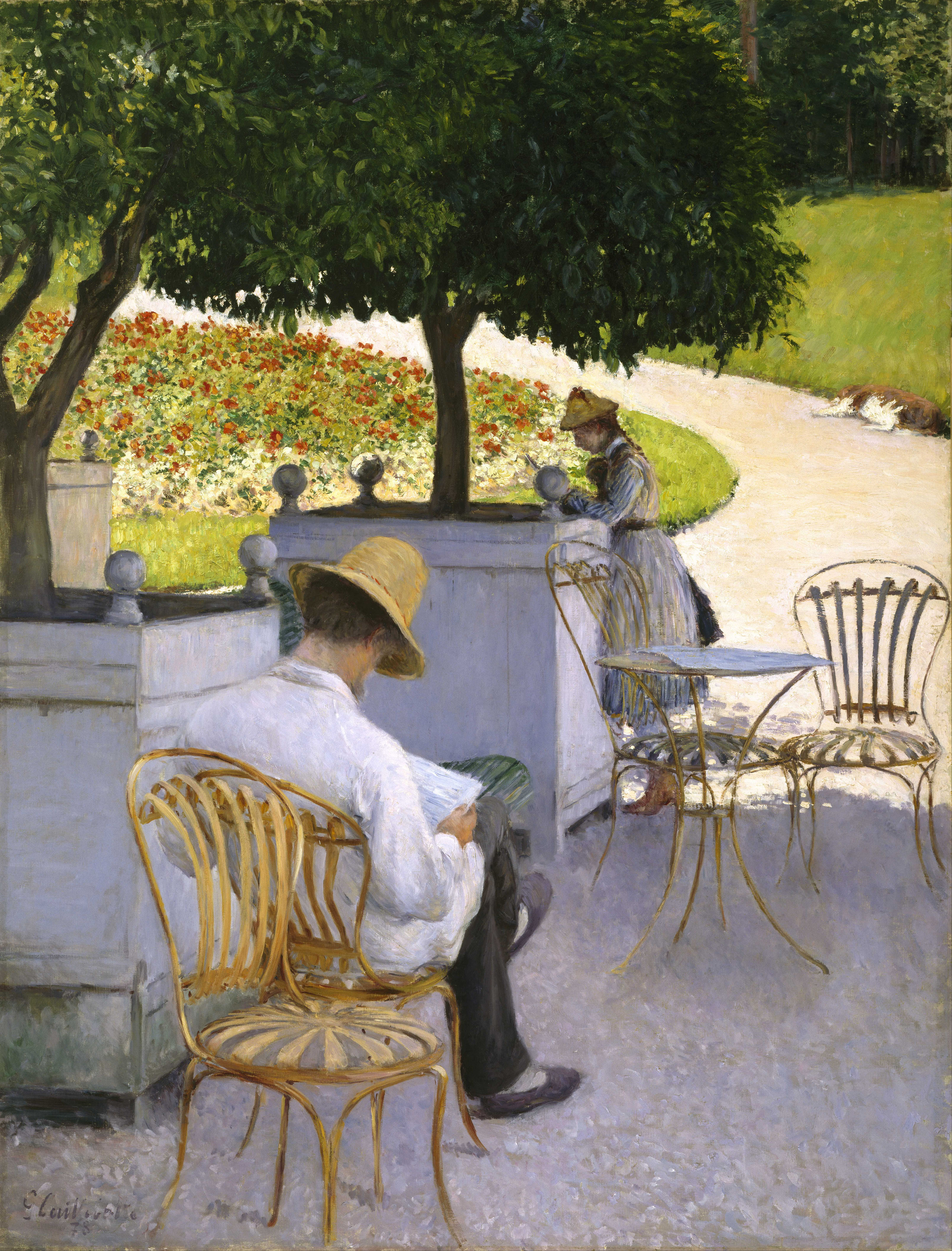 구스타브 칼리보트(Gustave Caillebotte), 프랑스, 화가, 1848-1894
