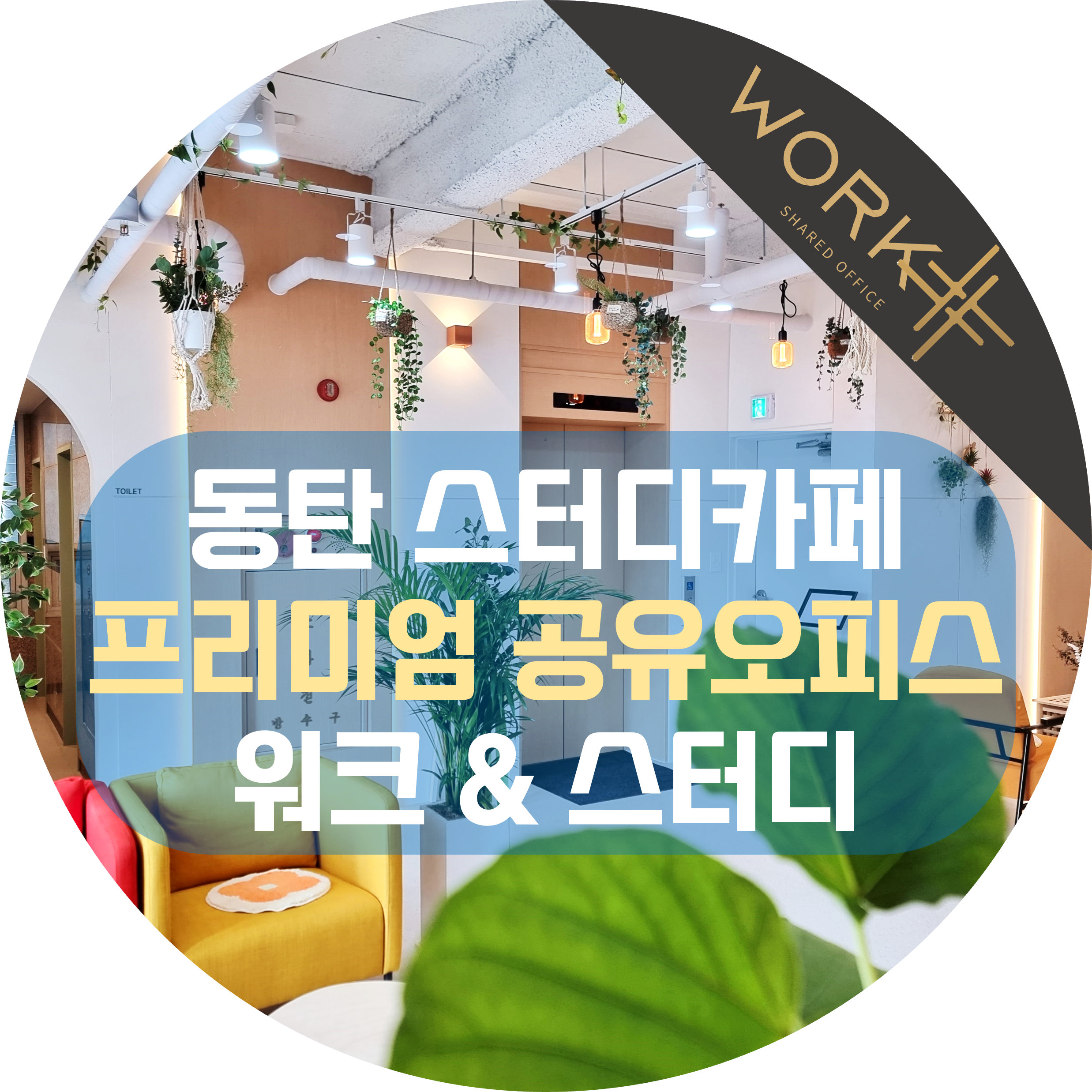  동탄 스터디카페, 입시 준비 공무원 시험은 워크샵공유오피스에서 워크앤스터디