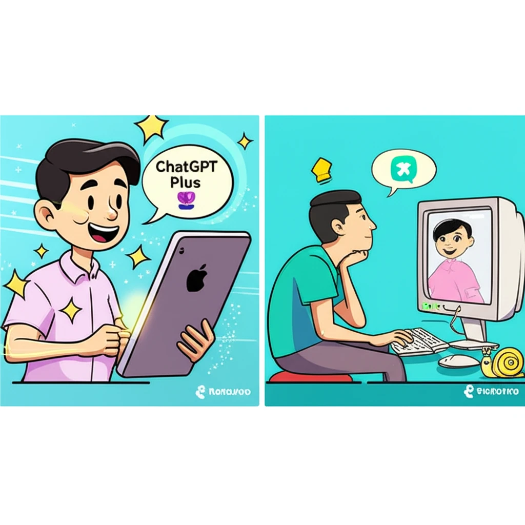 ChatGPT Plus vs 무료, 