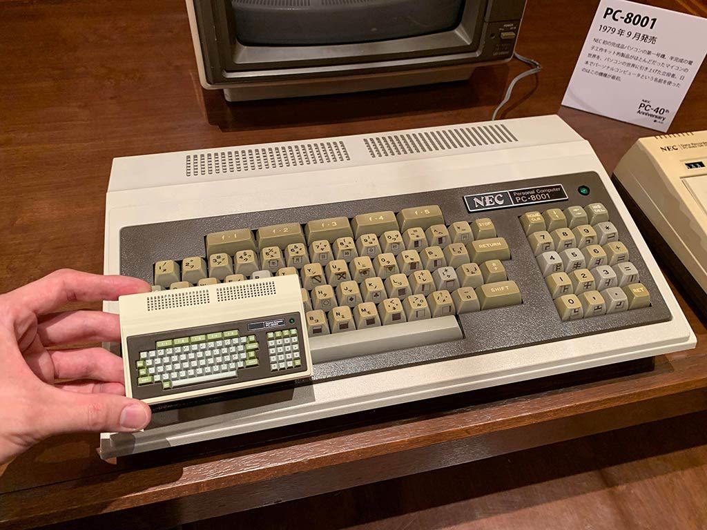 パソコンミニ】PasocomMini PC-8001 PCGセット 8ビットレトロ