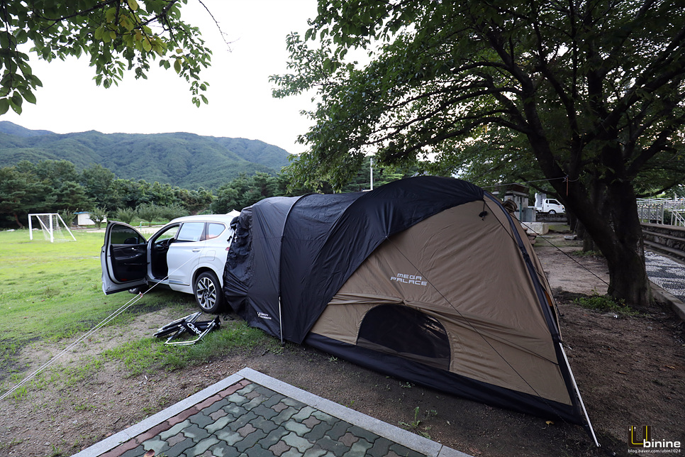 싼타페 차박 현대차 더 뉴 48