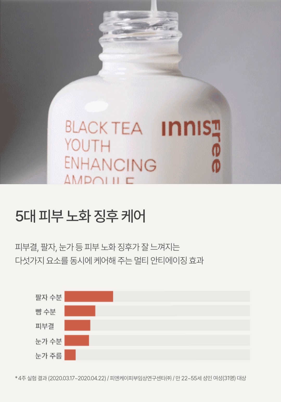 (0원 x 배송비 ) 이니스프리 홍차 유스 인핸싱 앰플 체험판 (~3/26) 5