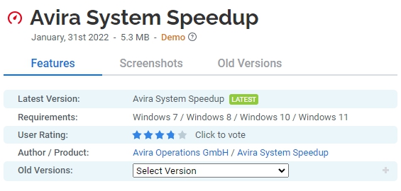 Avira-System-Speedup