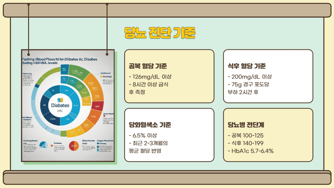 당뇨 진단 기준