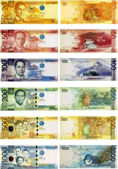 필리핀 Peso 화폐