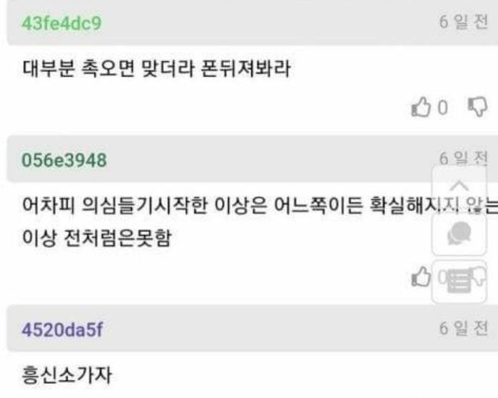 와이프가 바람피는 것 같다…. 25