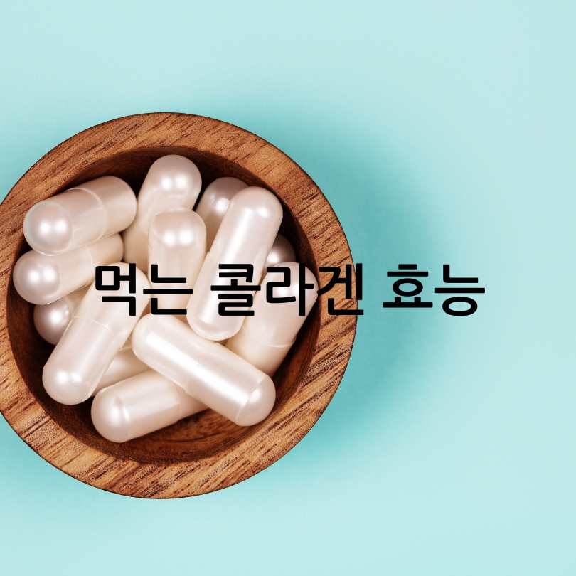 먹는 콜라겐 효능