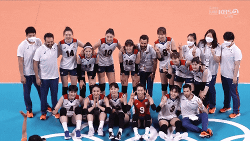  (도쿄 올림픽) 여자 배구 4위