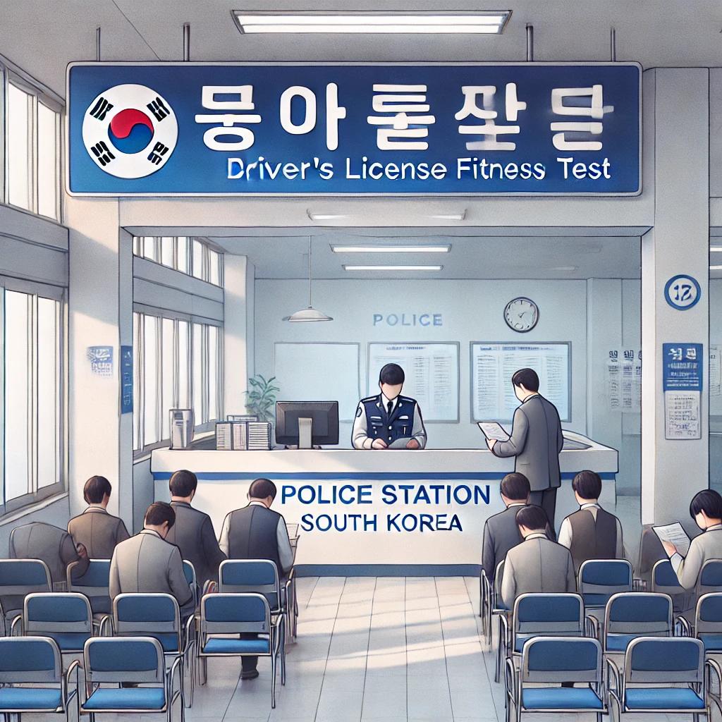 운전면허 적성검사 경찰서