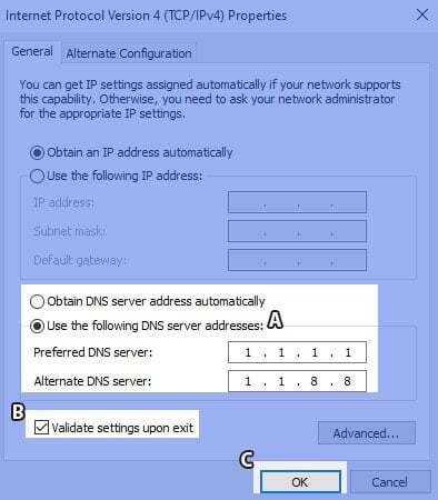 Windows 10에서 DNS 서버를 변경하는 방법