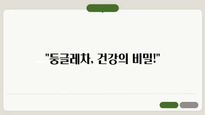 둥글레차 효과 효능 건강하게 차마시기!
