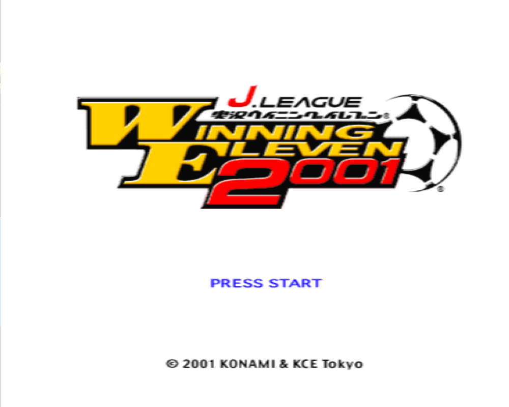  J리그 실황 위닝 일레븐 2001 - J League Jikkyou Winning Eleven 2001 (PS1 BIN 다운로드)