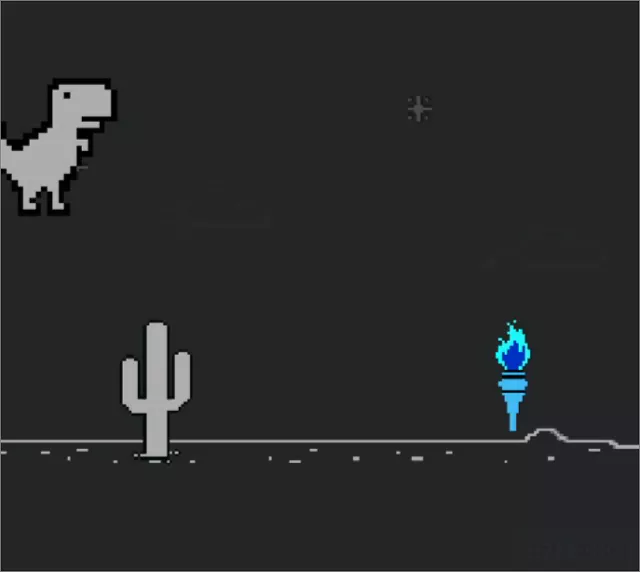  크롬 브라우저 이스터 애그 dino, zerg rush, Mirror 소개
