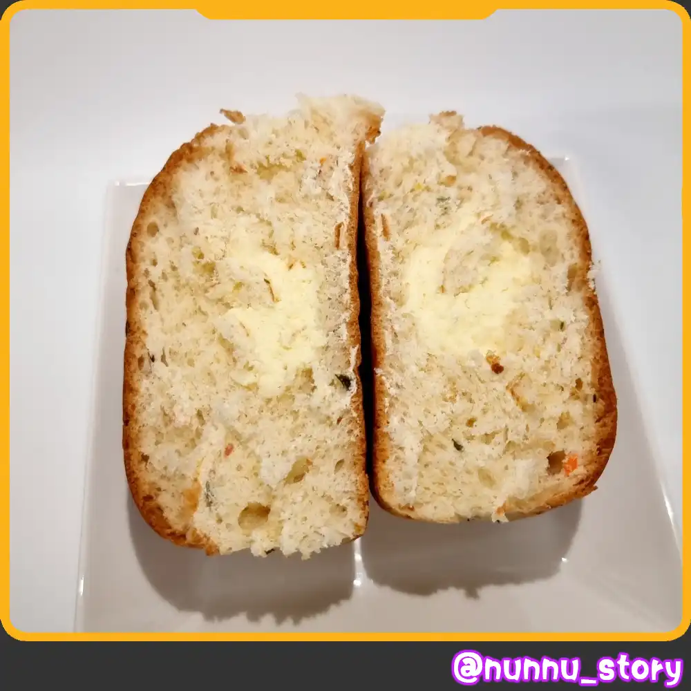 베이컨야채 크림치즈