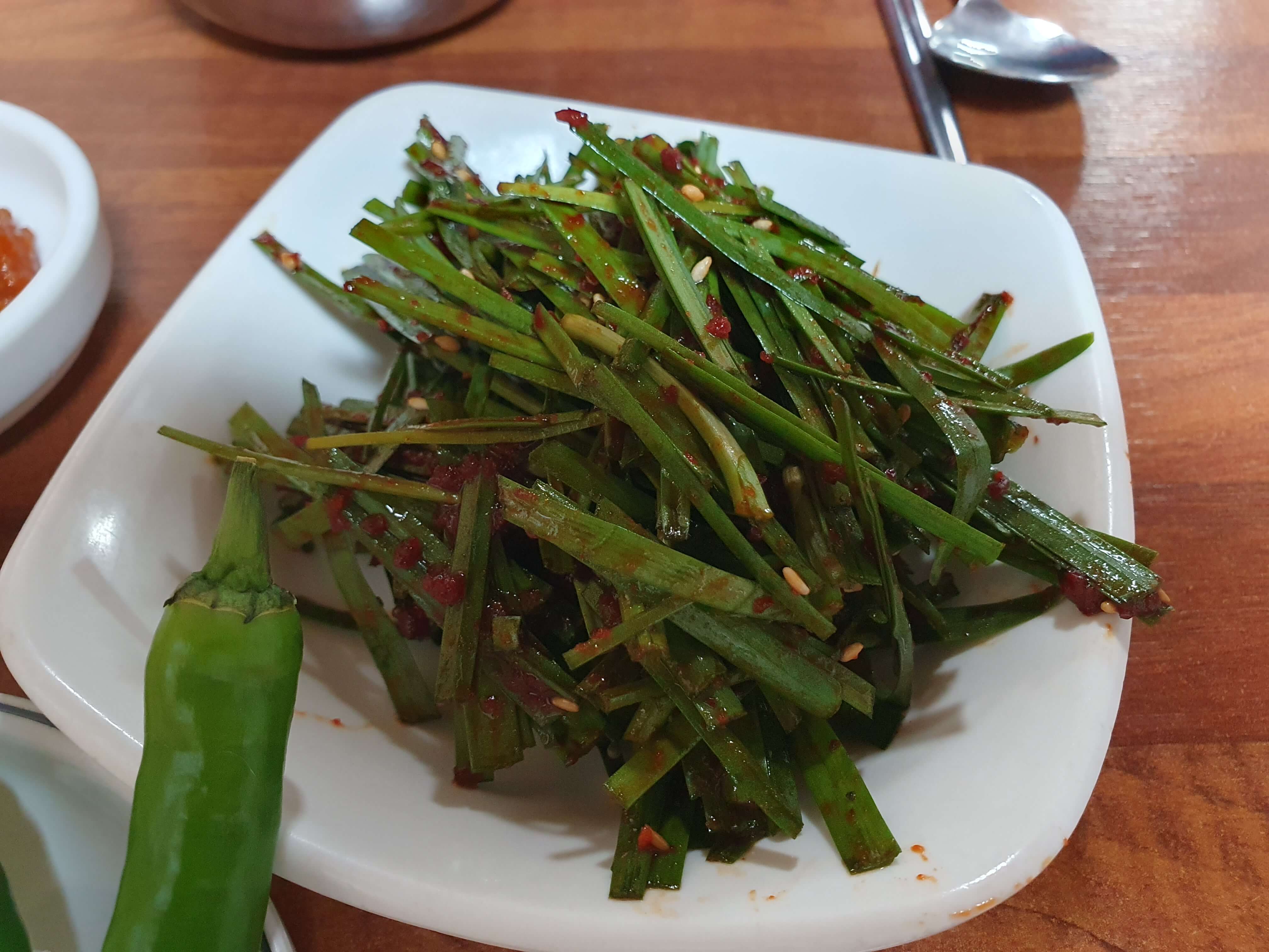 맛있는 양념부추