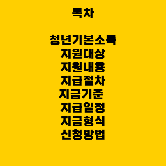 청년기본소득제도 100만원 지급