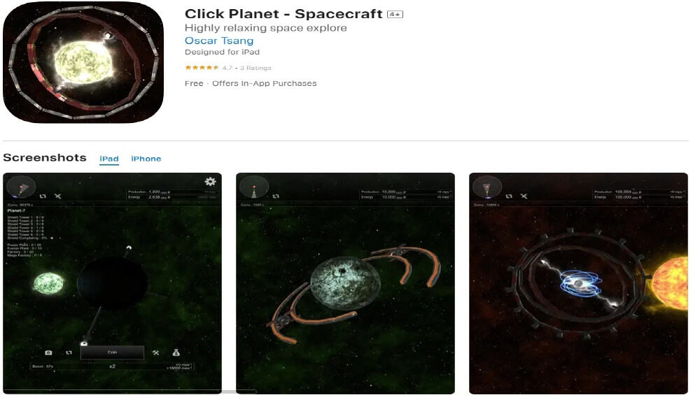 Click Planet - Spacecraft