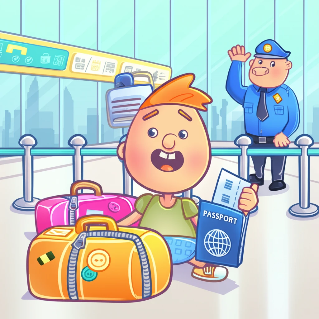 출국 심사 완전정복! 애엄마의 좌충우