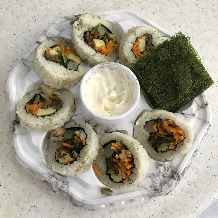  편스토랑 완도전복감태김밥 솔직후기