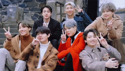  BTS(방탄소년단) RM (리더), 진, 슈가, 제이홉, 지민, 뷔, 정국 움짤 모음