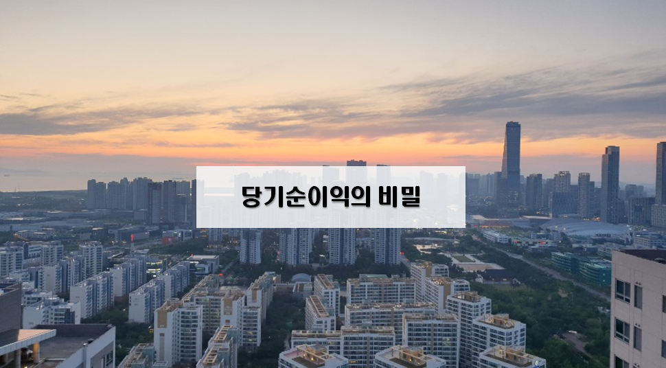  당기순이익의 비밀