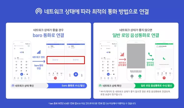 baro모드와-일반모드-비교