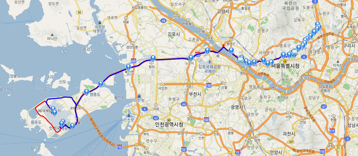 6011번 공항버스