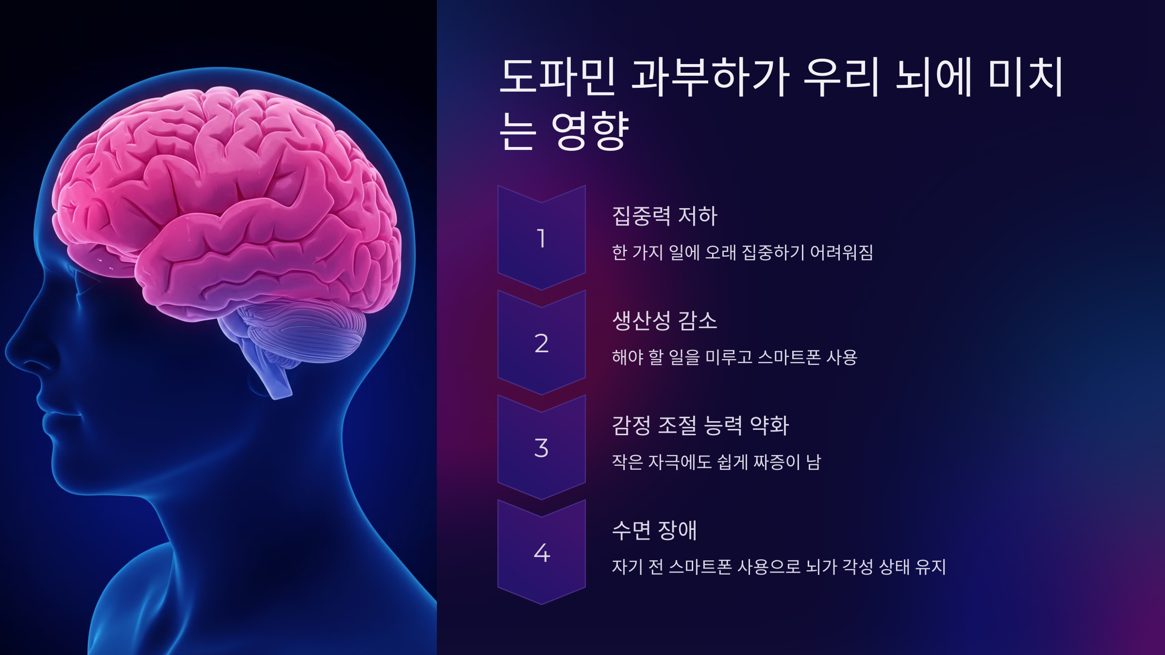 2. 도파민 과부하가 우리 뇌에 미치는 영향