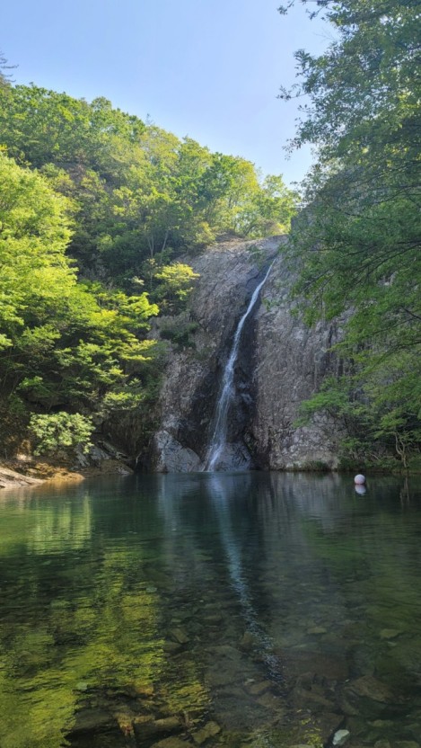 변산반도 국립공원 내 내변산 직소폭포