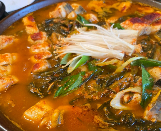 알토란 파김치장어전골