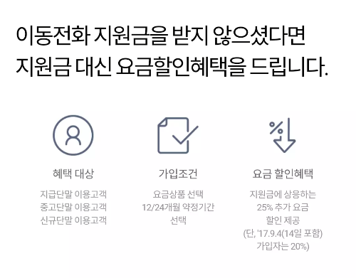 선택약정할인제도+안내