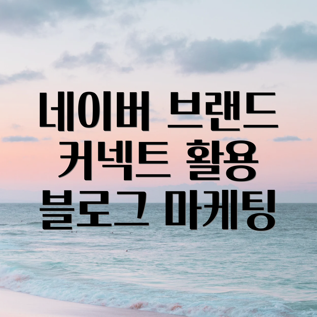 네이버 브랜드커넥트