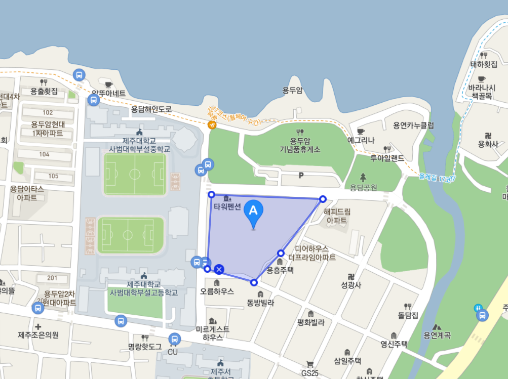 제주-호반써밋-위치-지도