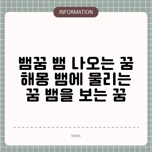 뱀꿈 뱀 나오는 꿈 해몽 뱀에 물리는 꿈 뱀을 보는 꿈