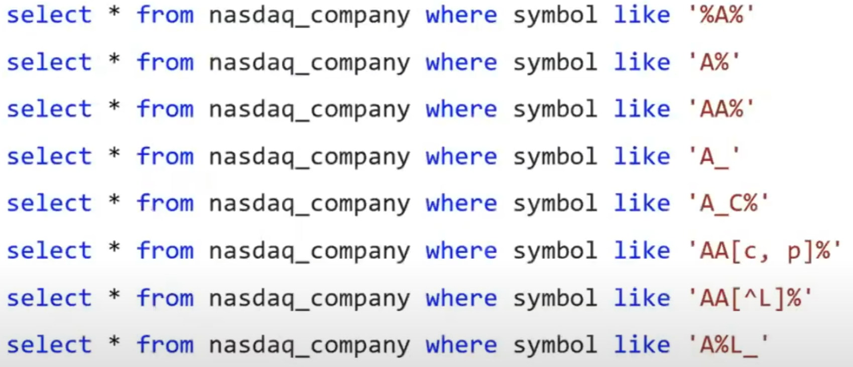 1. SQL