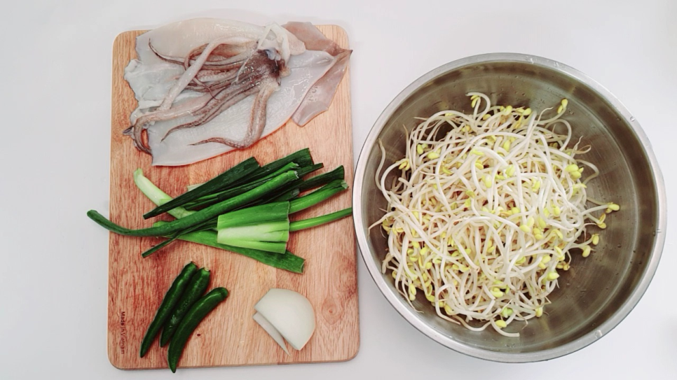 하나로 쉽게 완성하는 찜요리 오징어콩나물찜 백종원 양념장 15