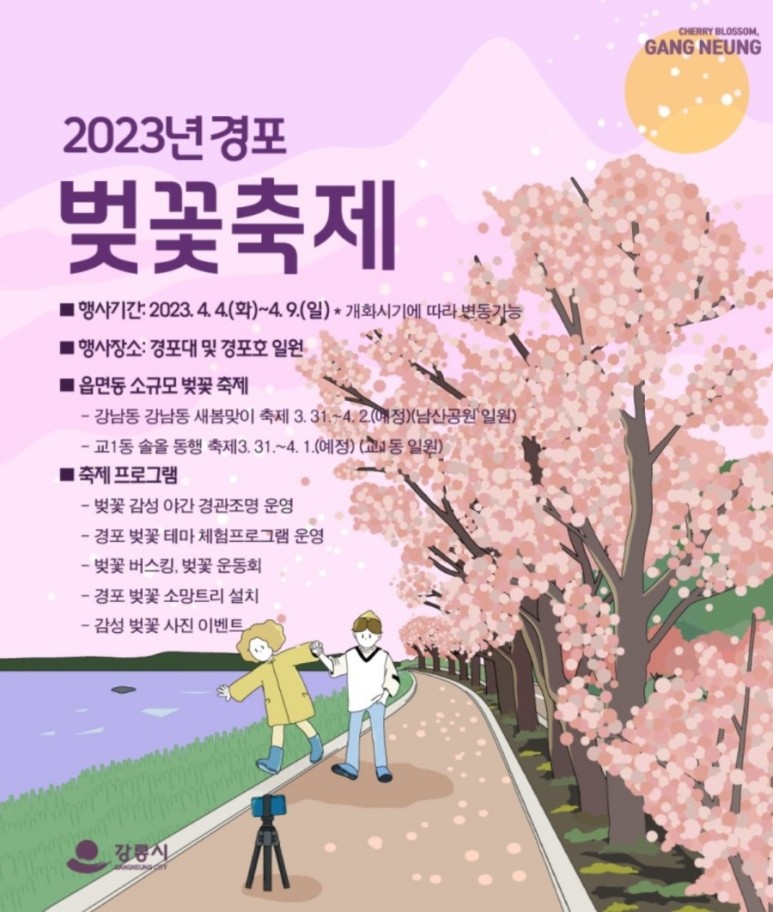 2023 경포 벚꽃축제