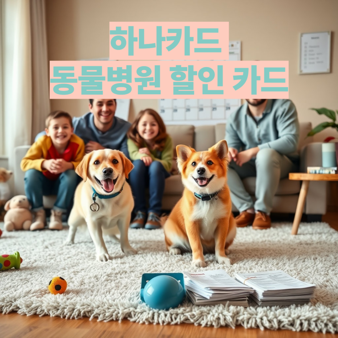 하나카드 동물병원 할인