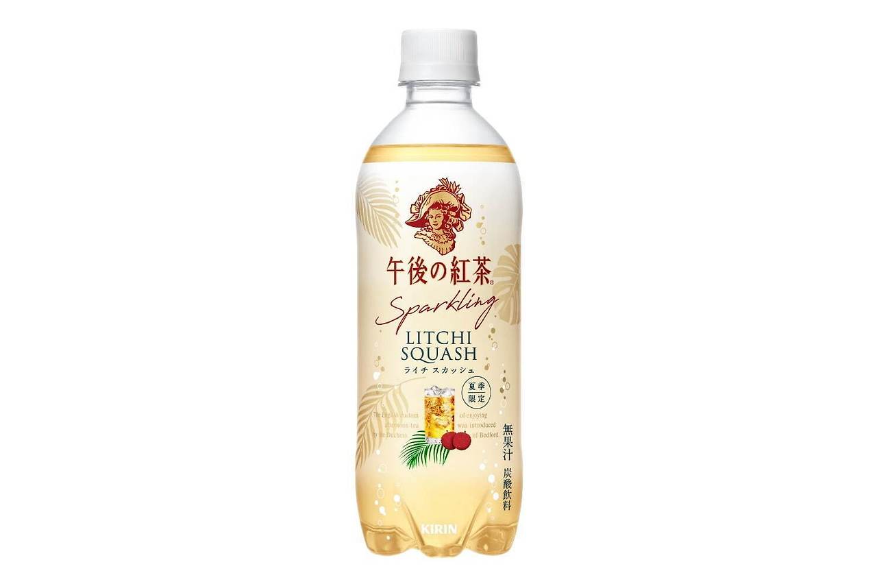 기린(KIRIN) '오후의 홍차 스파클링 라이치 스콜 (午後の紅茶 スパークリング ライチスカッシュ)'