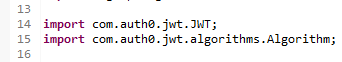 com.auth0.jwt 사용가능