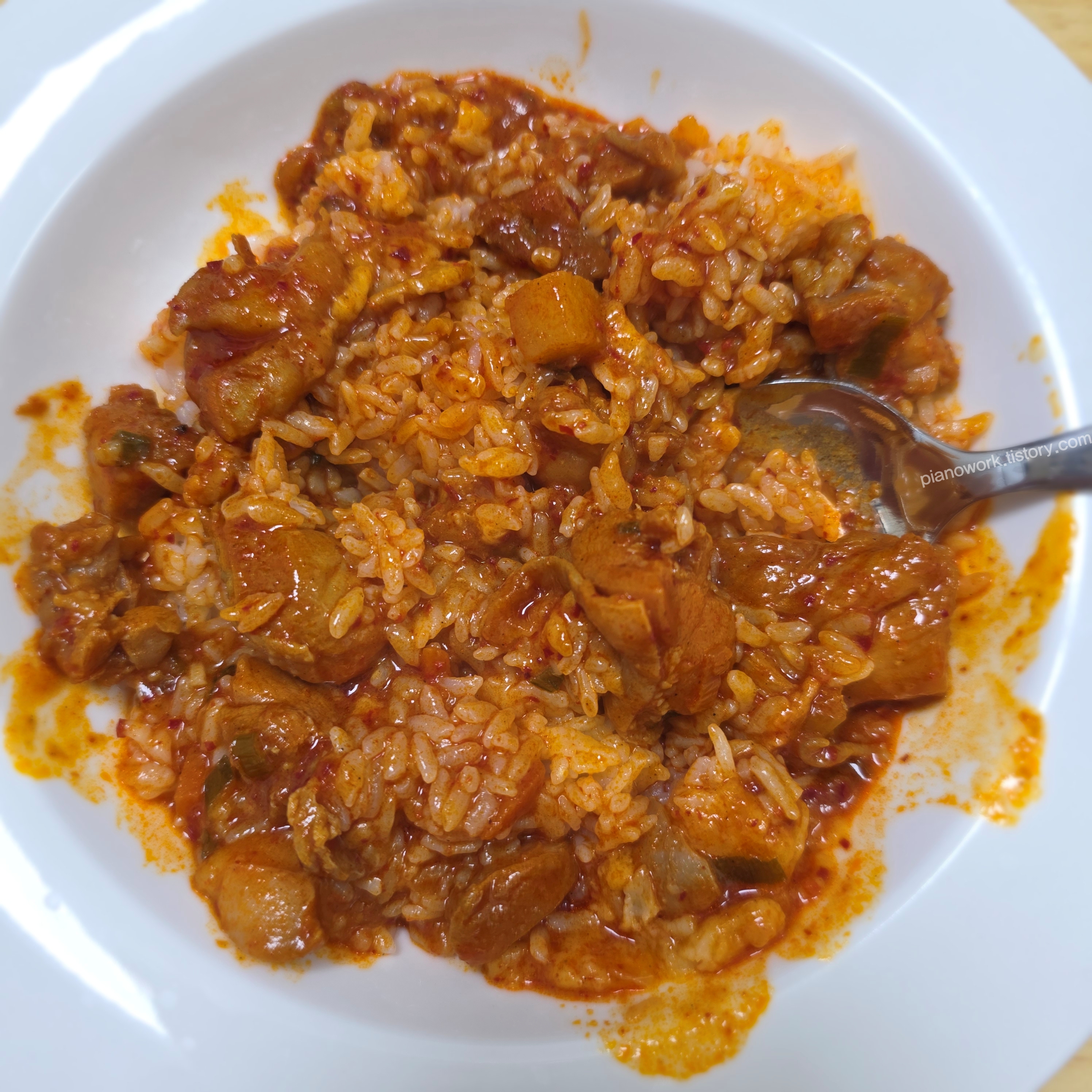 한끼의품격 치즈불닭 덮밥소스