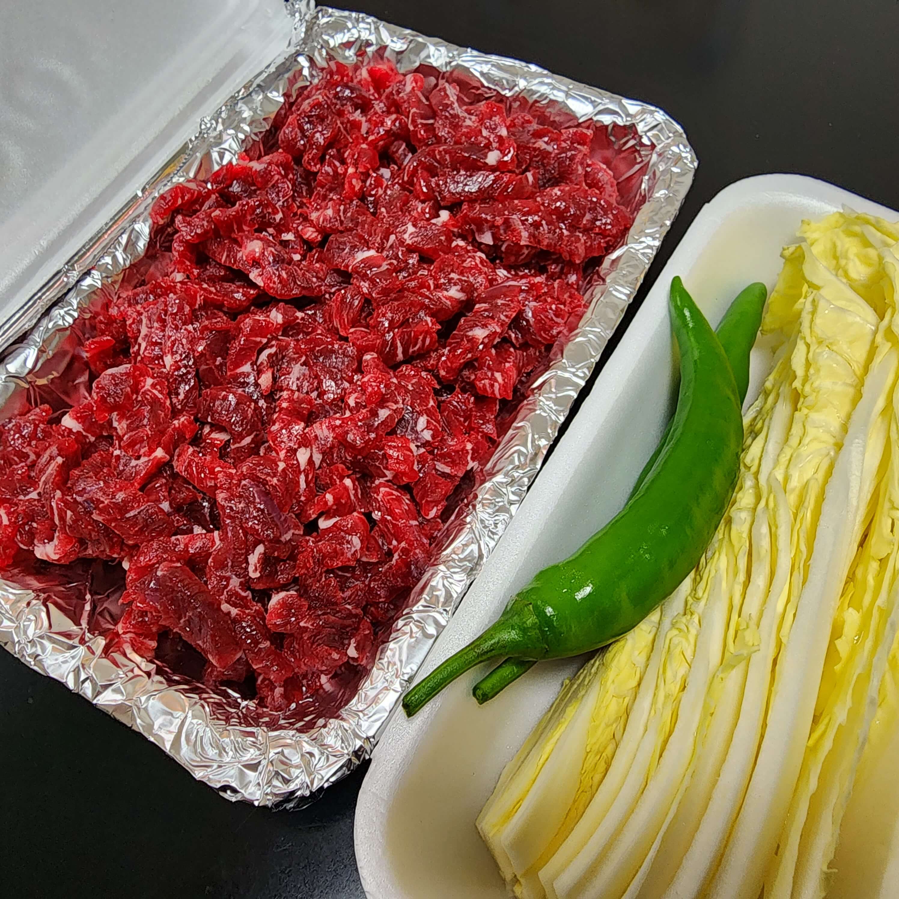 영천생고기 포장