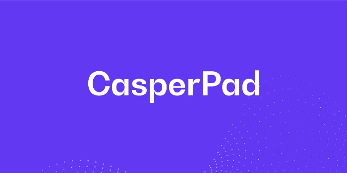  [CasperPad 캐스퍼 패드] 탑 인더스트리 프로젝트의 새로운 시대
