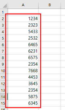 엑셀 숫자 앞에 00 붙이는 방법
