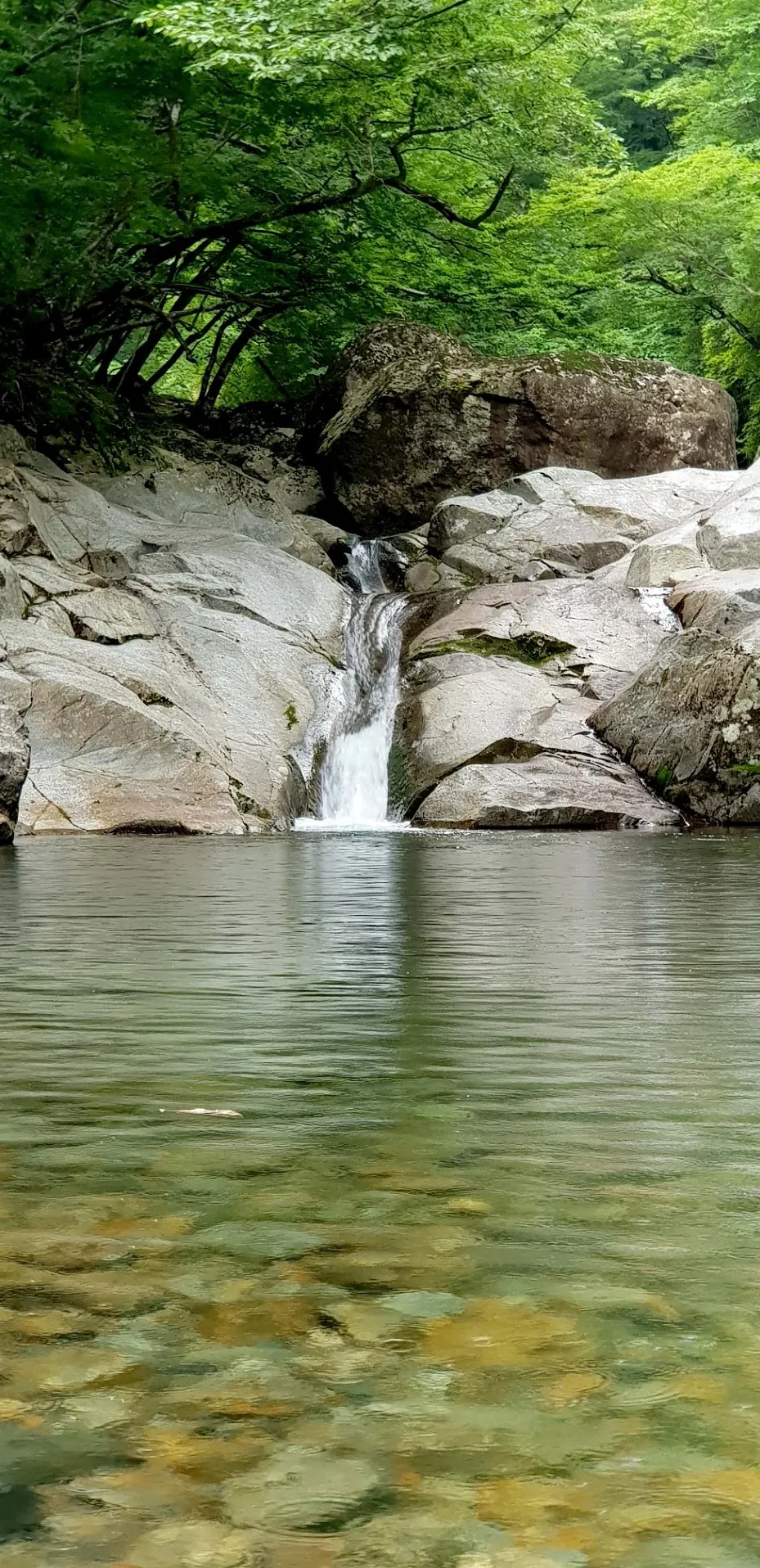 지리산 칠선계곡 계곡치기