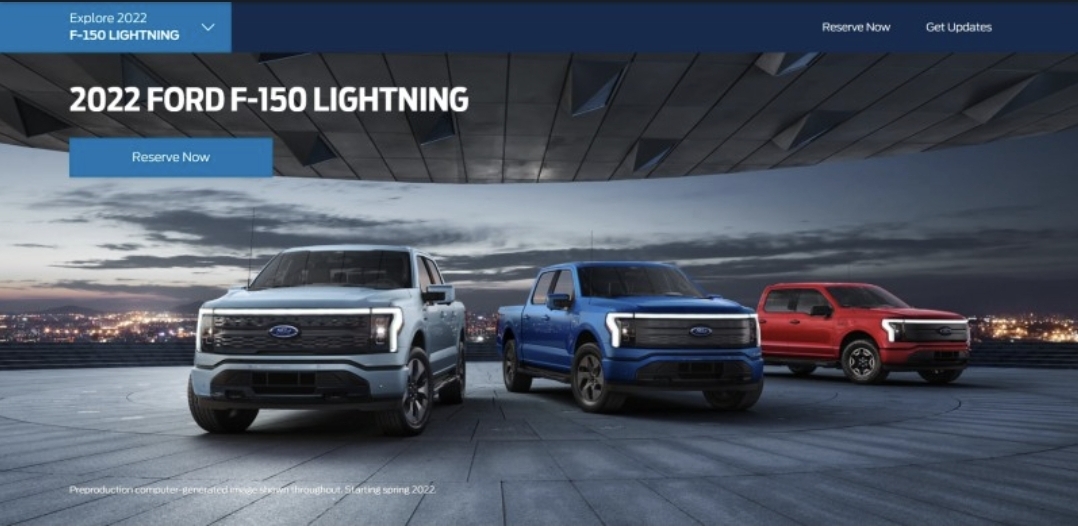  포드 F-150 전기차 라이트닝 발표 주행거리는 글쎄?