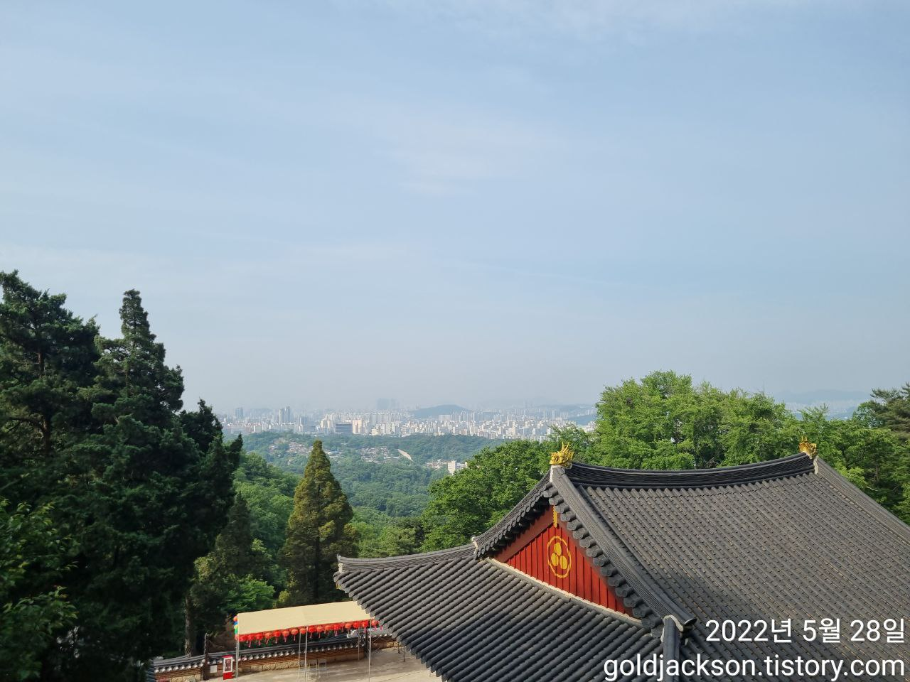  서울시 노원구 불암산 학도암 사찰